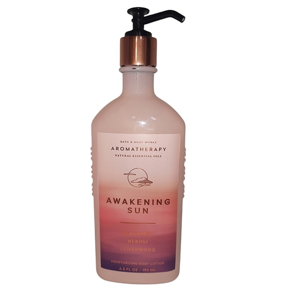 NWT Bath & Body Works Aromatherapy Awakening Sun Cedarwood Neroli Body Lotion